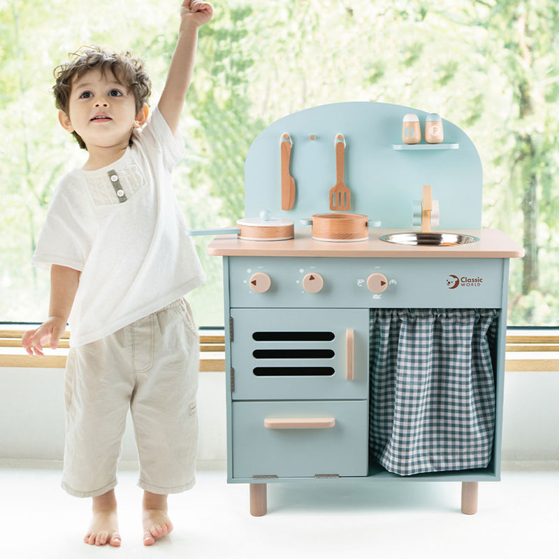 Classic World Blue Retro Kitchen