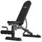 LSG GRK200 with FID Bench, 90kg Olympic Weights - Barbell and Rubber Tri-Grip Plates