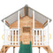 Lifespan Kids Winchester Cubby House with Elevation Platform and Green Slide