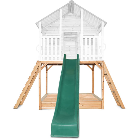 Lifespan Kids Elevation Kit and Green Slide to suit Winchester Cubby House Only