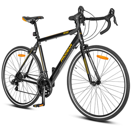 Progear Bikes RD120 Road Bike microSHIFT 700c x 56cm in Black Ember