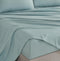 CleverPolly Vintage Washed Microfibre Sheet Set with 1 Pillowcase - Seafoam - Single