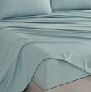 CleverPolly Vintage Washed Microfibre Sheet Set with 2 Pillowcases - Seafoam - Queen