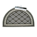 Mason Half Moon Bath Mat Grey