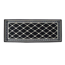 Mason Non Slip Bath Runner 50 x 120cm Black