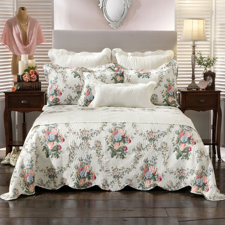 Bianca Rosedale Multi Bedspread Set Double