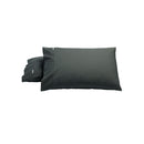 Bianca Pair of Heston Cotton Percale Standard Pillowcases Charcoal