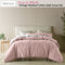 Bianca Acacia Blush Vintage Washed Cotton Quilt Cover Set King