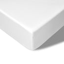 Accessorize 400TC White Bamboo Cotton Fitted Sheet 40cm Wall King