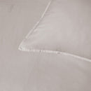 Accessorize Stone 400TC Stone Bamboo Cotton Double Stitched Quilt Cover Set Single