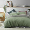 Accessorize 100% Linen Sage Quilt Cover Set Single