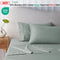 Accessorize 400TC Sage Bamboo Cotton Mega / Super Sheet Set 50cm Wall Super King