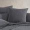 Platinum Collection Kayo Charcoal 100% Cotton Coverlet Single/Double