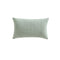 Platinum Collection Kayo Sage 100% Cotton Oblong Filled Cushion 30 x 50cm