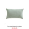 Platinum Collection Kayo Sage 100% Cotton Oblong Filled Cushion 30 x 50cm