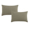 Logan and Mason Pair of Rhodes Moss Standard Pillowcases 48 x 73 + 20cm