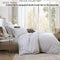 Private Collection Arlet Stone Cotton Rich Jacquard Quilt Cover Set King