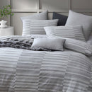 Platinum Collection Balmoral Ash 100% Cotton Quilt Cover Set Queen