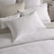 Platinum Collection Caspian White Cotton Matelasse Quilt Cover Set King