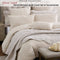 Private Collection Fleur Sand Cotton Rich Jacquard Quilt Cover Set King