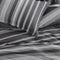 Platinum Collection Hunter Charcoal 100% Cotton Seersucker Quilt Cover Set King