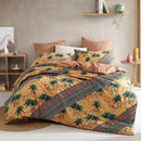 Logan and Mason Kalihari Sand Quilt Cover Set Queen