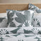 Platinum Collection Lagos Olive Yarn Dyed Jacquard Quilt Cover Set King