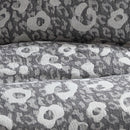 Platinum Collection Leo Dove Cotton Jacquard Quilt Cover Set Super King