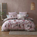 Logan & Mason Lorelai Rose 250TC 100% Cotton Sateen Quilt Cover Set King