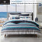 Logan and Mason Trent Lagoon Quilt Cover Set Double