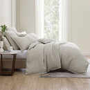 Private Collection Urban Stone 100% Cotton Waffle Quilt Cover Set King