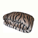 Elements 240GSM Polar Fleece Blanket 220cm x 240cm Tiger - Queen