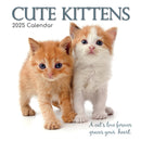 Cute Kittens - 2025 Square Wall Calendar Pets Animals 16 Months Premium Planner