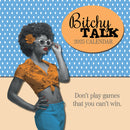 Bitchy Talk - 2025 Square Wall Calendar 16 Months Premium Planner New Year Gift