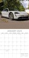 Porsche - 2025 Square Wall Calendar 16 Months Christmas New Year Planner Gift