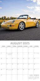 Porsche - 2025 Square Wall Calendar 16 Months Christmas New Year Planner Gift