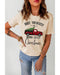 Azura Exchange Leopard Truck Print Graphic T-Shirt - S