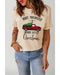 Azura Exchange Leopard Truck Print Graphic T-Shirt - S