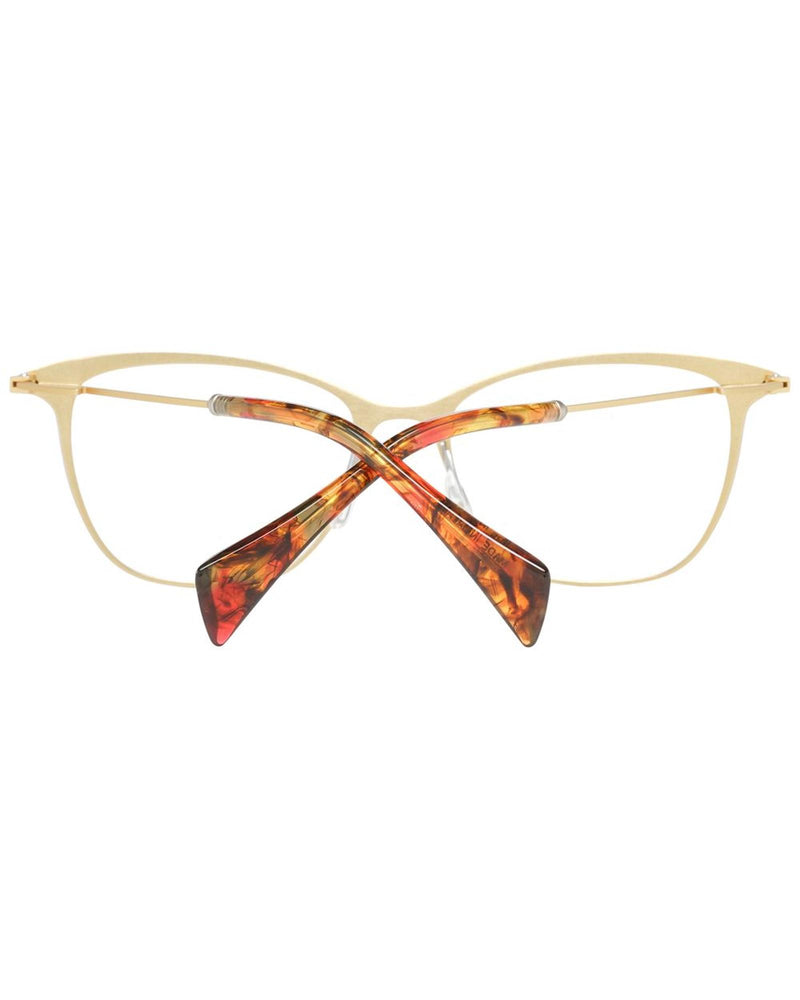 Yohji Yamamoto Women's Gold  Optical Frames - One Size