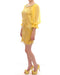 Yellow Lace Crystal Sheath Dress by Dolce & Gabbana 38 IT Women