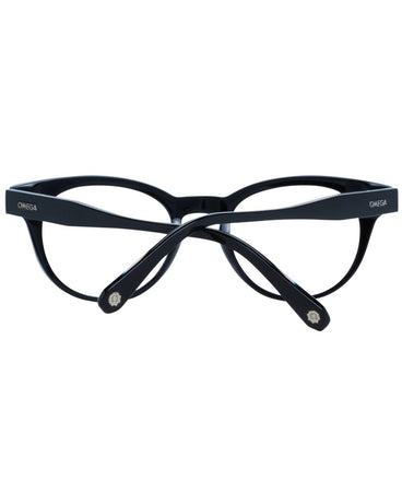 Omega Men's Black  Optical Frames - One Size