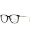 Omega Men's Black  Optical Frames - One Size