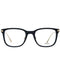 Omega Men's Black  Optical Frames - One Size