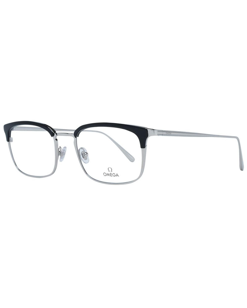 Omega Men's Black  Optical Frames - One Size