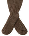 Womens Knit Over the Calf Socks with Logo Detail One Size Women