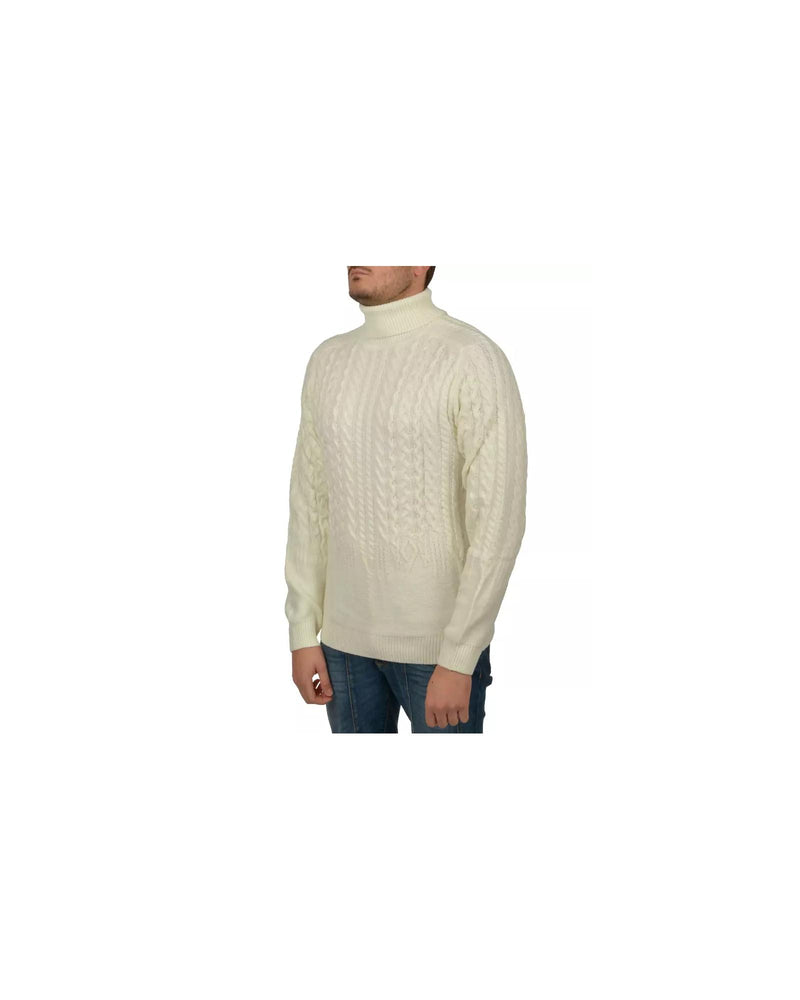 Zee Cable Stitch Turtleneck Sweater 2XL Men