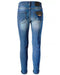 Yes Zee Men's Blue Cotton Jeans & Pant - W29 US