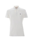 Yes Zee Men's White Cotton Polo Shirt - 2XL