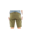 Yes Zee Men's Green Cotton Short - W33 US