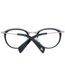 Yohji Yamamoto Unisex's Black Unisex Optical Frames - One Size